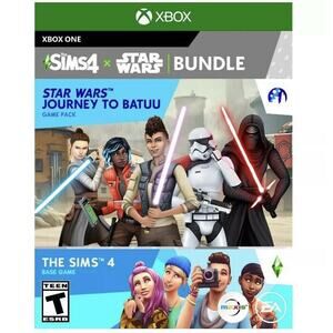 Xbox One The Sims 4 + Star Wars Journey to Batuu Bundle NEWSEALED XB1 Video Game